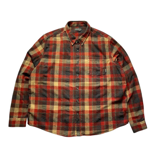 【USED】Eddie Bauer Check BD Shirt