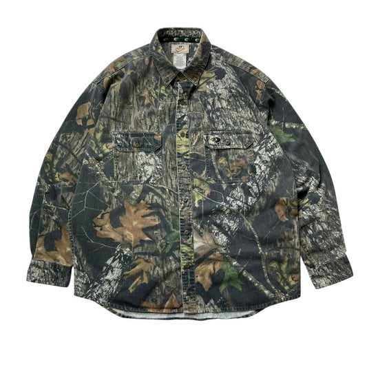 【USED】MOSSY OAK Realtree Camo Shirt
