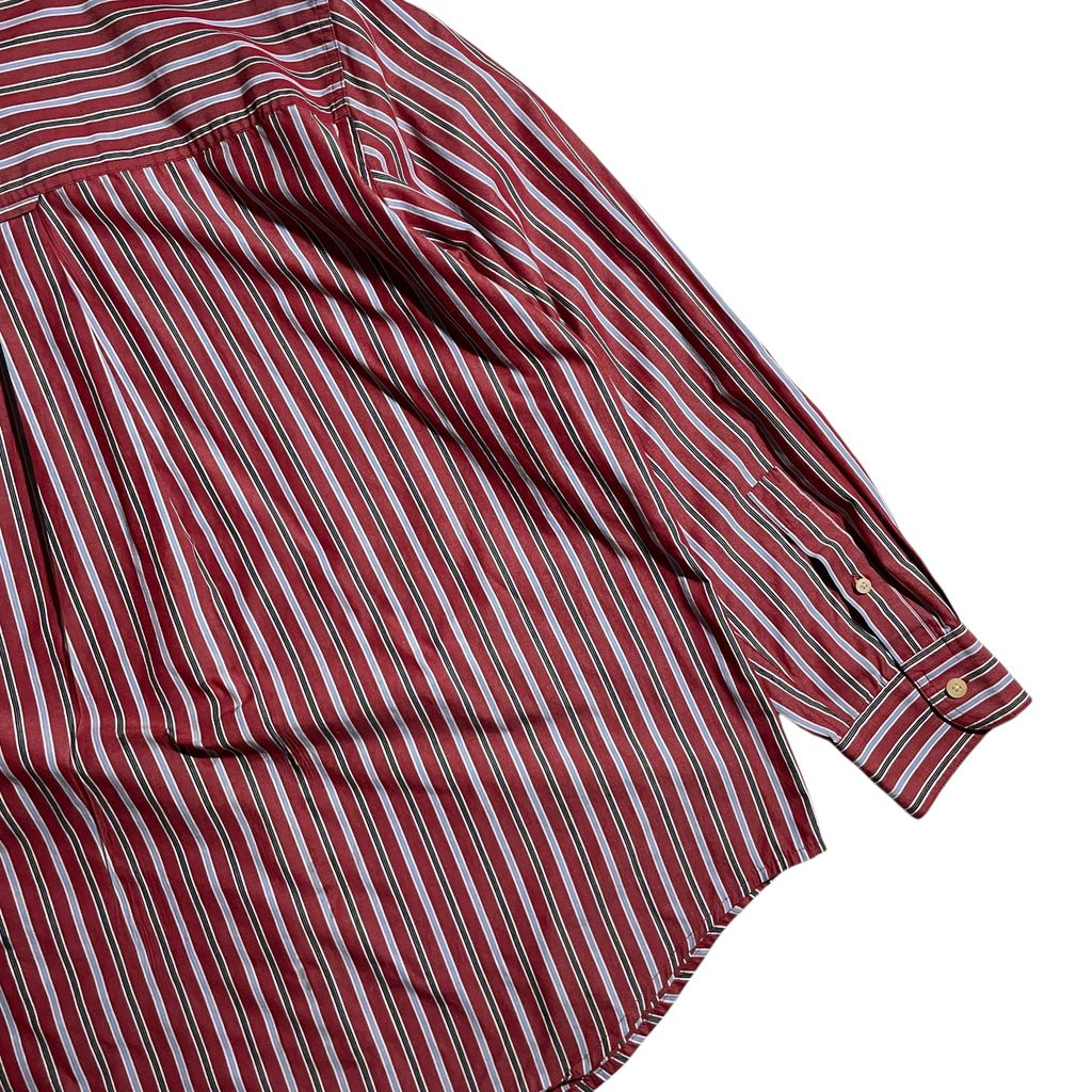 【USED】Chaps L/SL Stripe BD Shirt