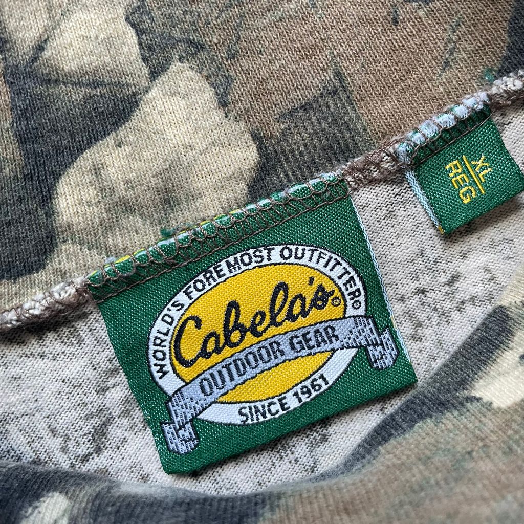 Cabela's Realtree Camo Turtle Neck L/SL Tee
