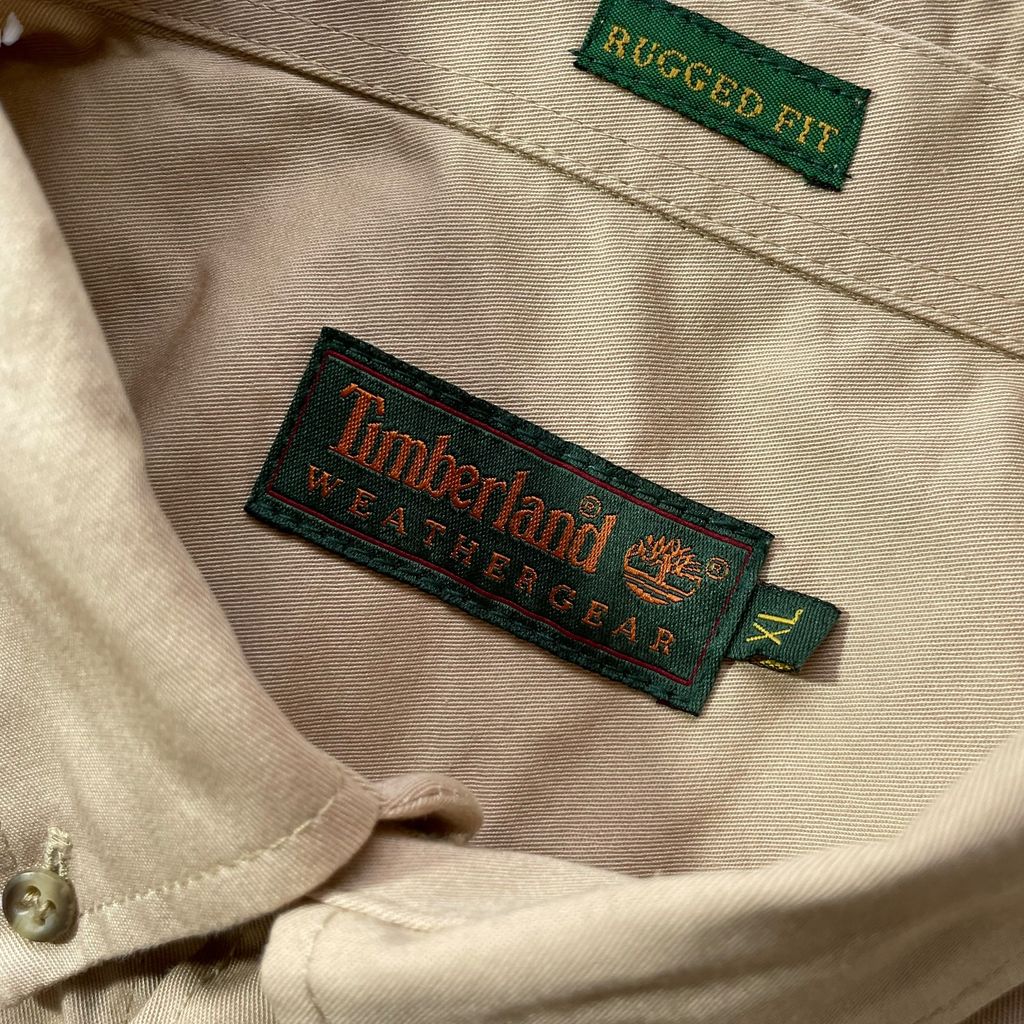 【USED】Timberland Cotton BD Shirt