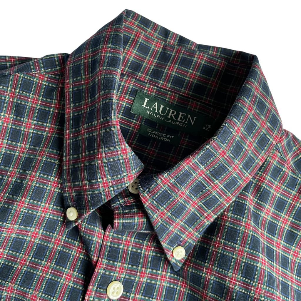 Lauren by Ralph Lauren L/SL BD Check Shirt