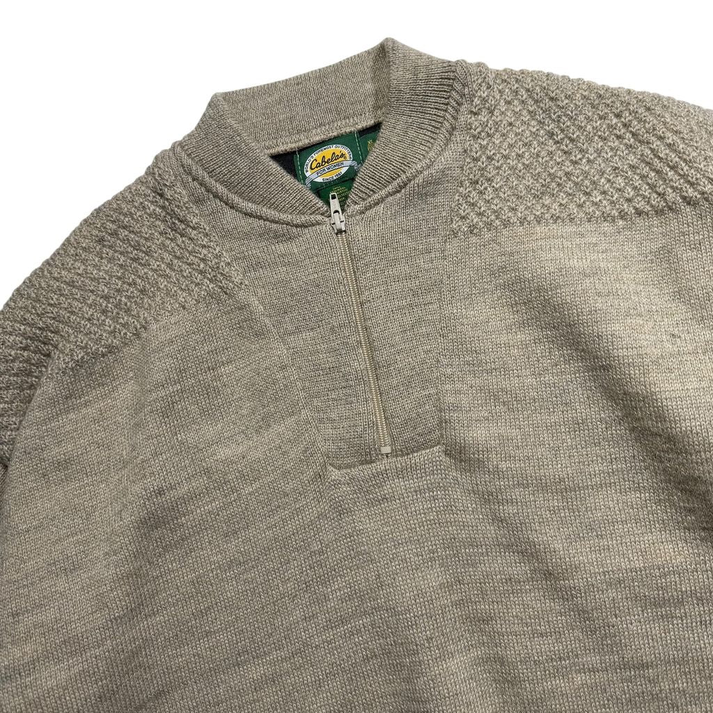 【USED】Cabela's Gore Windstopper Wool Knit