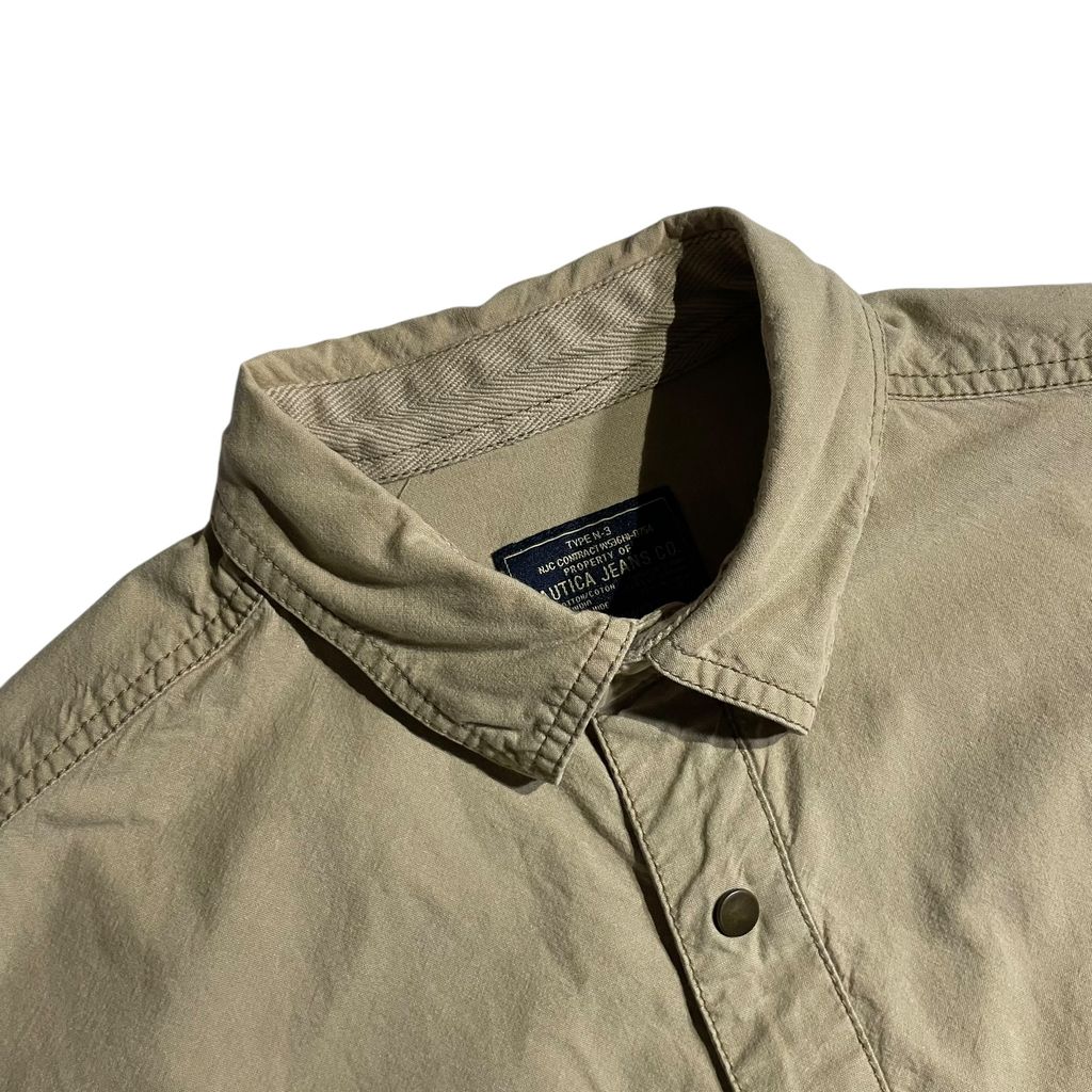【USED】Nautica Jeans L/SL Cotton Shirt