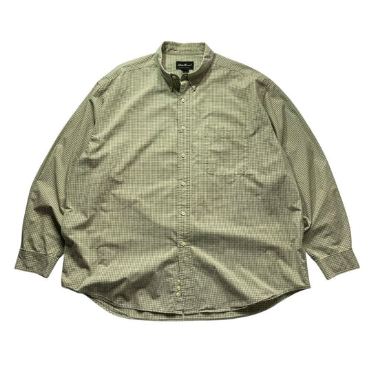 【USED】Eddie Bauer Check BD Shirt