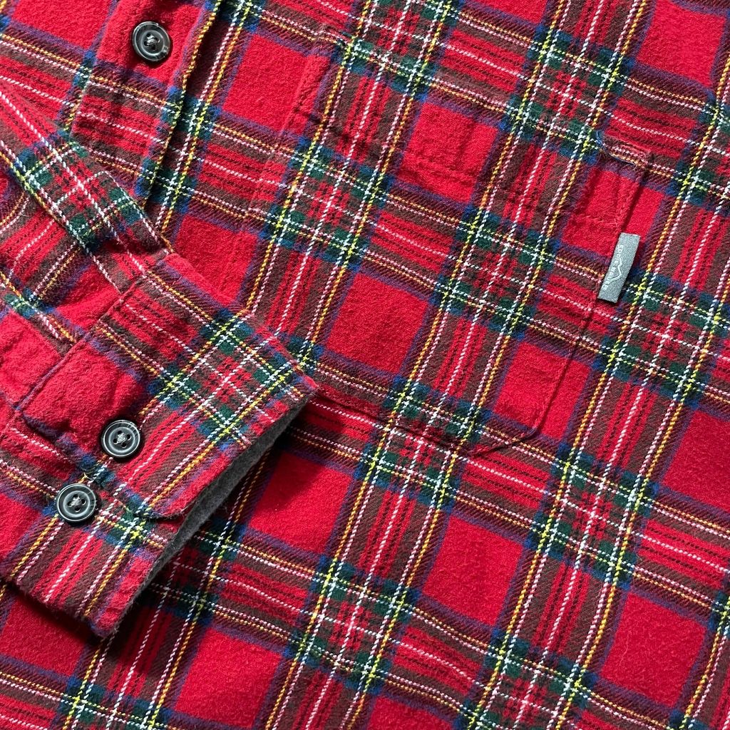 【USED】Eddie Bauer Check Flannel Shirt
