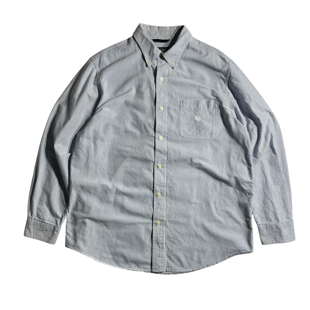 【USED】Chaps L/SL Stripe BD Shirt