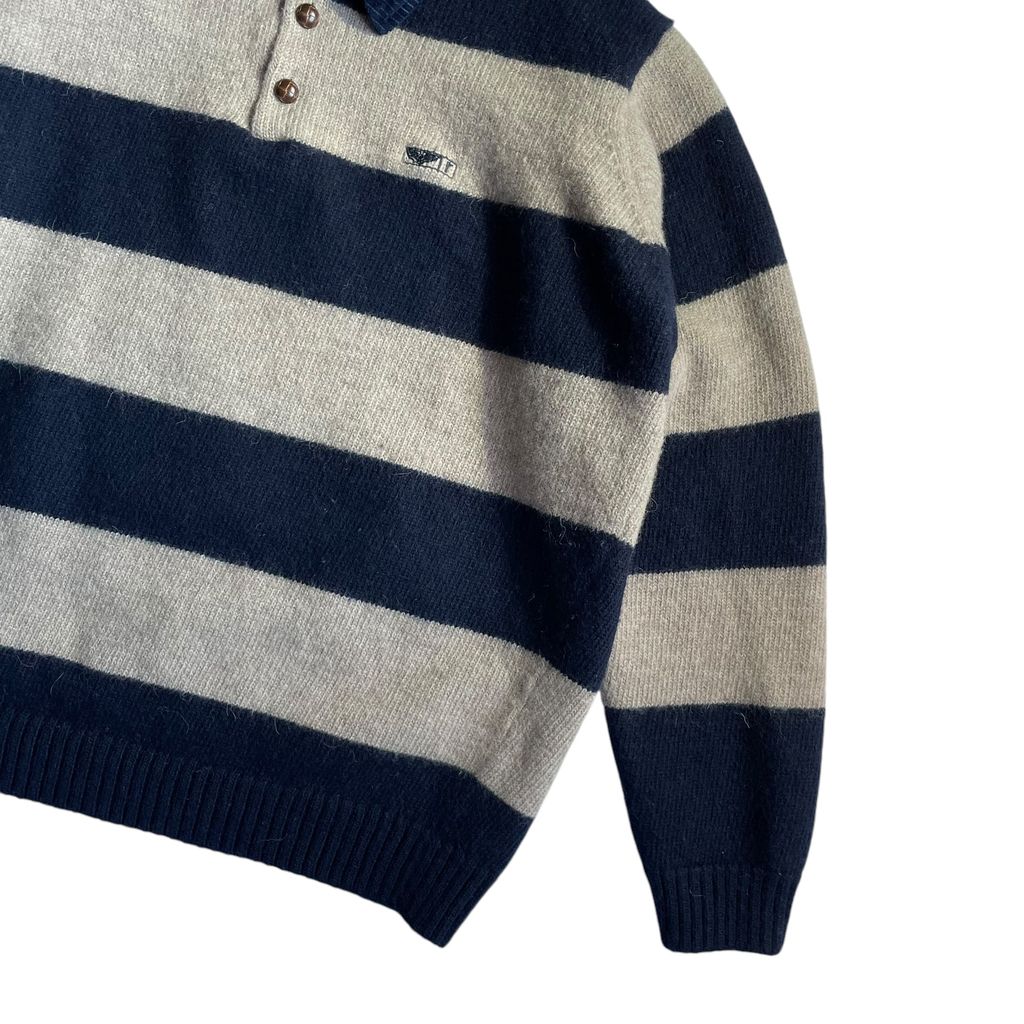 Rivers Border Wool Sweater