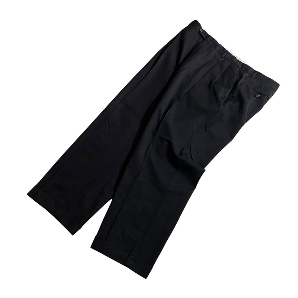 【USED】ALFANI 2tuck Wool Slacks