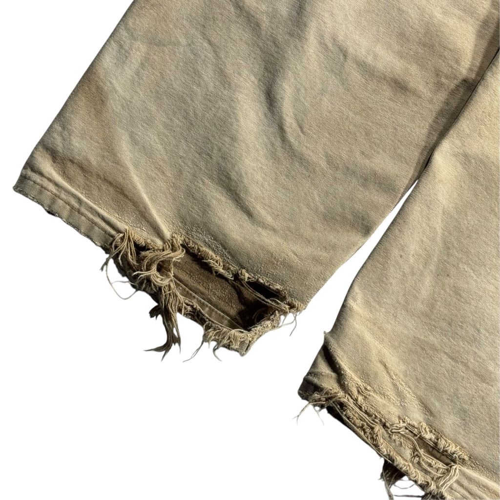 【USED】Carhartt B136 BRN Double Knee Painter Pants Carhartt Brown 38 x 30 / カーハート ダブルニー ペインターパンツ カーハートブラウン ダック地 ワーク ボロ ビンテージ