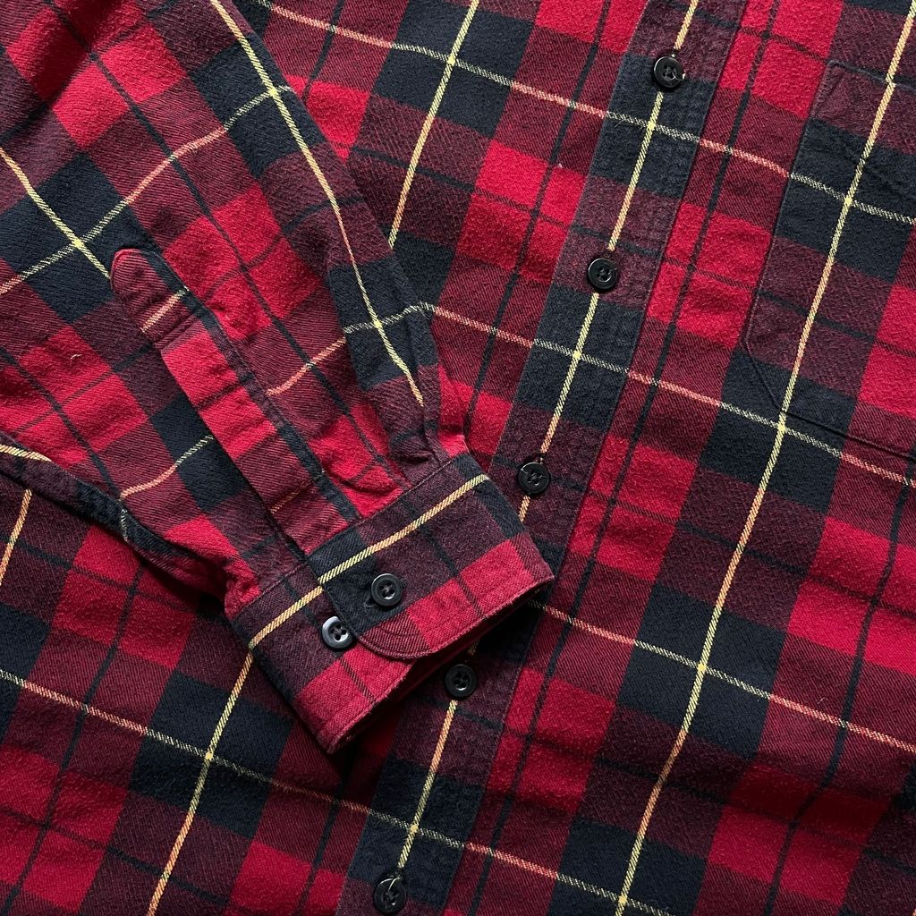 【USED】L.L. Bean Check BD Flannel Shirt