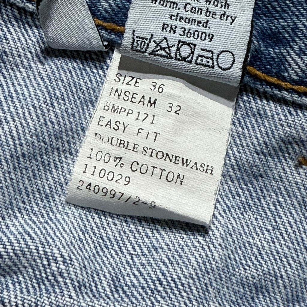 【USED】Calvin Klein Jeans Relaxed Fit Denim Pants/Made in USA