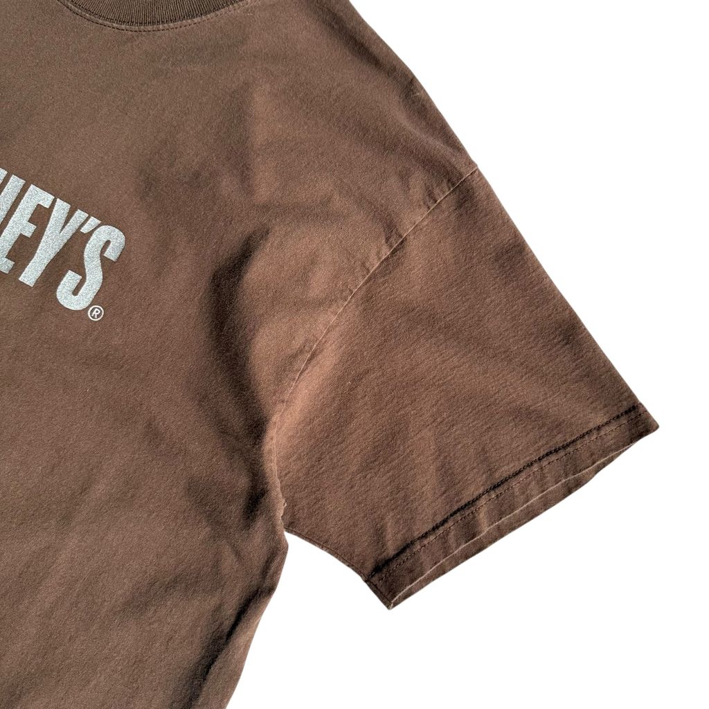 【USED】2000s  HERSHERY'S FRUIT OF THE LOOMS S/SL TEE 半袖Tシャツ 企業ロゴ XLサイズ