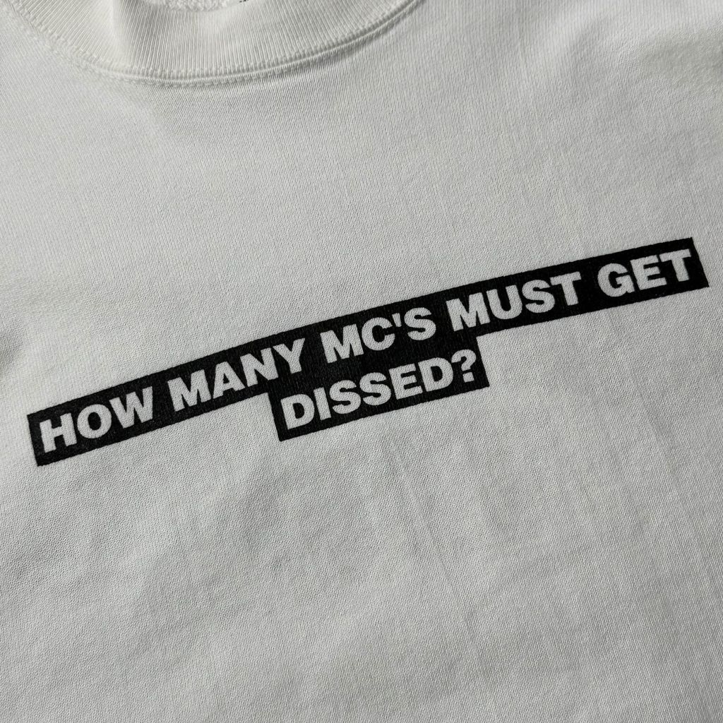【USED】90s USA製 MOE MALONE'S HIP HOP SHOP Sweat White L / モーリスマローン ヒップホップショップ スウェット トレーナー ホワイト USA製 90年代 ヴィンテージ 古着