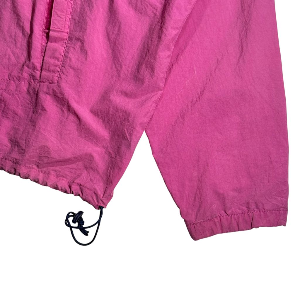 【USED】90s OLD GAP Anorak Hooded Nylon Jacket Pink x Navy XL / オールドギャップ アノラック パーカー フーデッド ナイロンジャケット プルオーバー ピンク 90年代