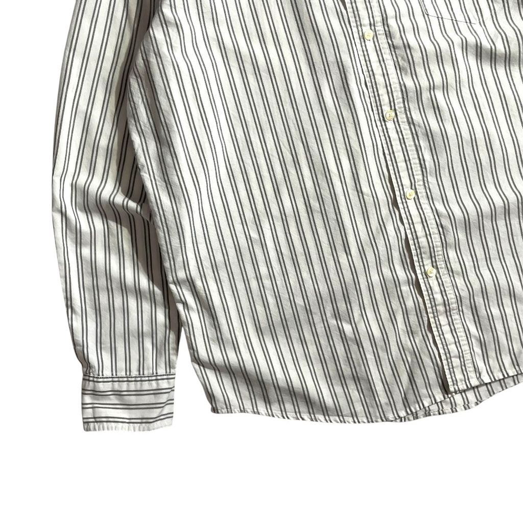 【USED】Chaps L/SL Stripe BD Shirt