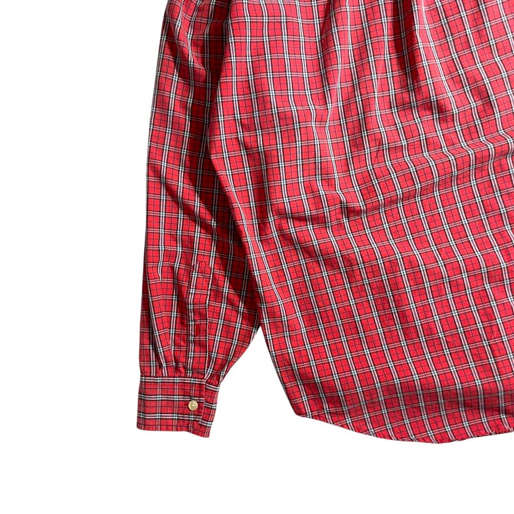 【USED】Gap L/SL Check BD Shirt