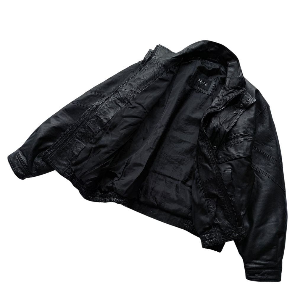 【USED】Pelle Cuir Leather Jacket "Made in Canada"