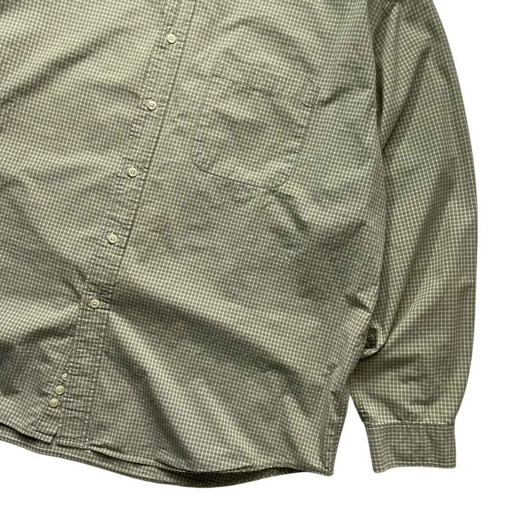 【USED】Eddie Bauer Check BD Shirt