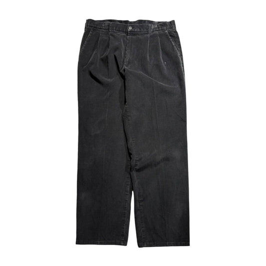 【USED】Outbacks 2 Tuck Corduroy Pants Made in Canada