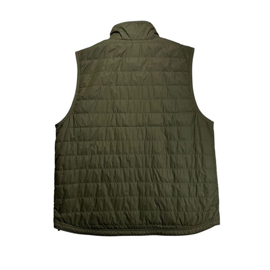 【USED】Carhartt RAIN DEFENDER Relaxed Fit Quilted Vest Dark Green L / カーハート レインディフェンダー リラックスフィット キルティング ベスト ダークグリーン オリーブ ワーク