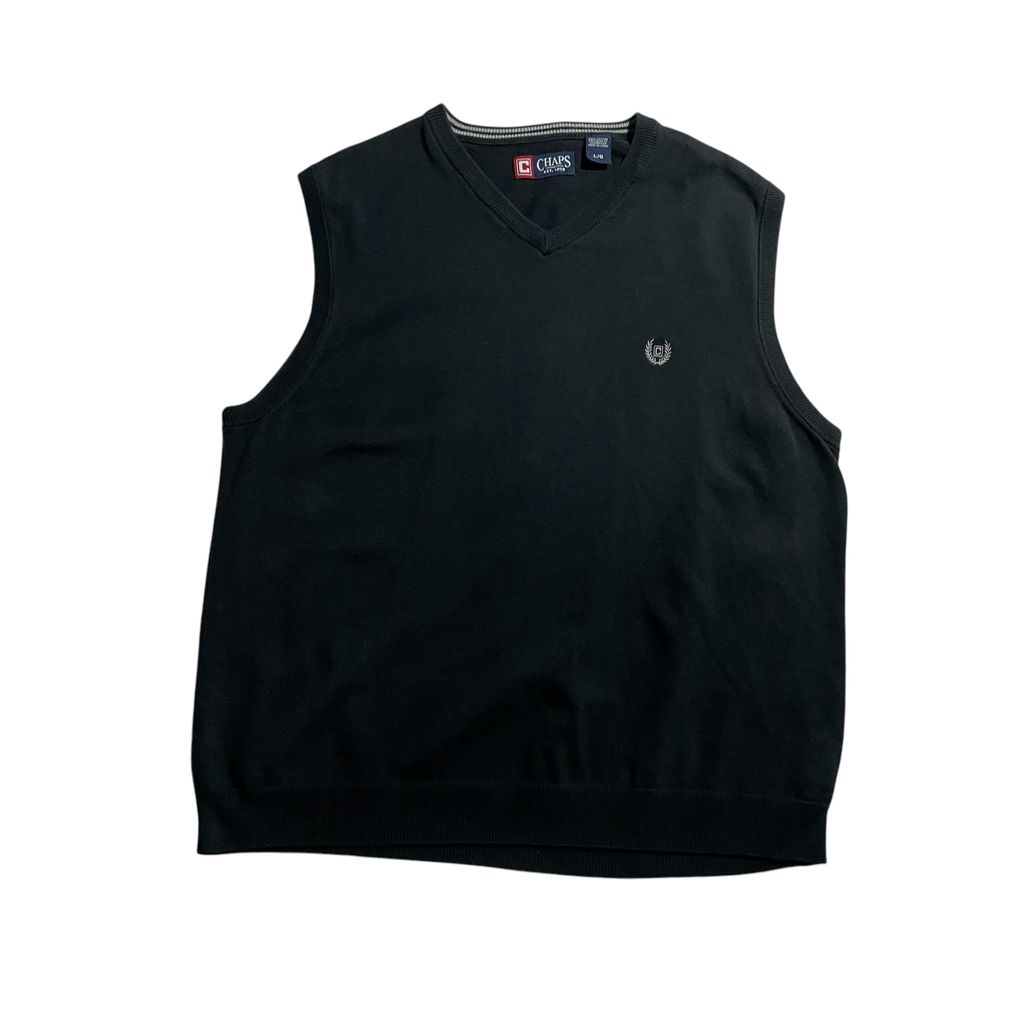 【USED】Chaps V-Neck  Knit Vest