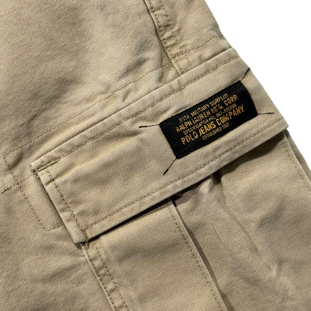 【USED】POLO JEANS CARGO SHORTS