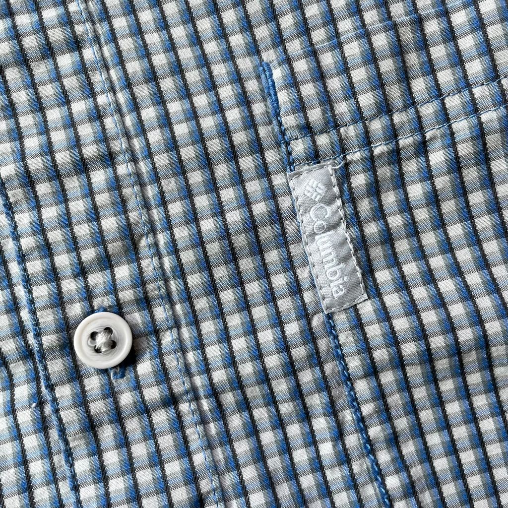 【USED】Columbia Check BD Shirt