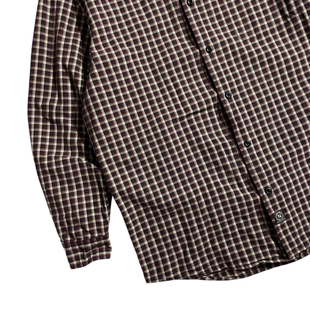 【USED】Nautica Jeans Check BD Shirt