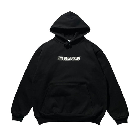 The Blueprint Original Head Line Logo PO Hoodie(Black)