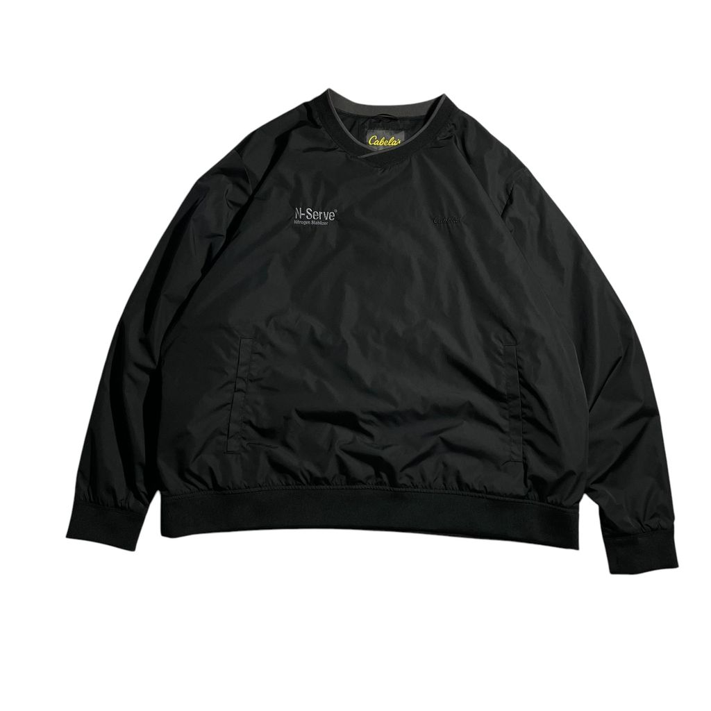 【USED】Cabela's V-Neck Nylon Pullover Top
