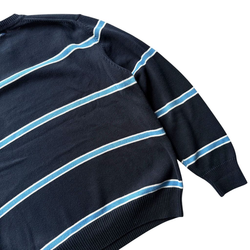 【USED】Nautica Stripe Cotton Sweater