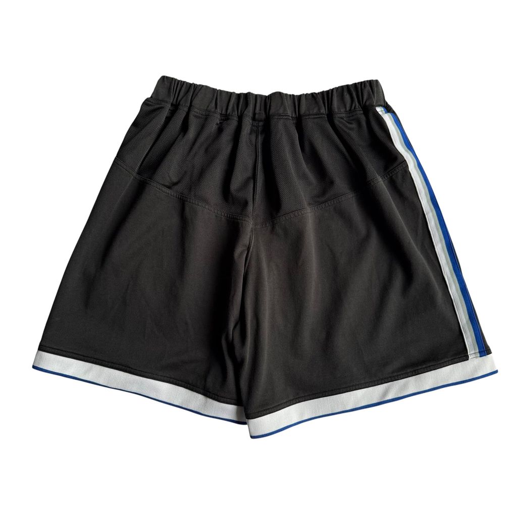 【USED】90s NIKE PENNY 1CENT LOGO BASKET BALL SHORTS ANFERNEE HARDAWAY NBA バスパン ナイキ ペニー XXLサイズ 黒青