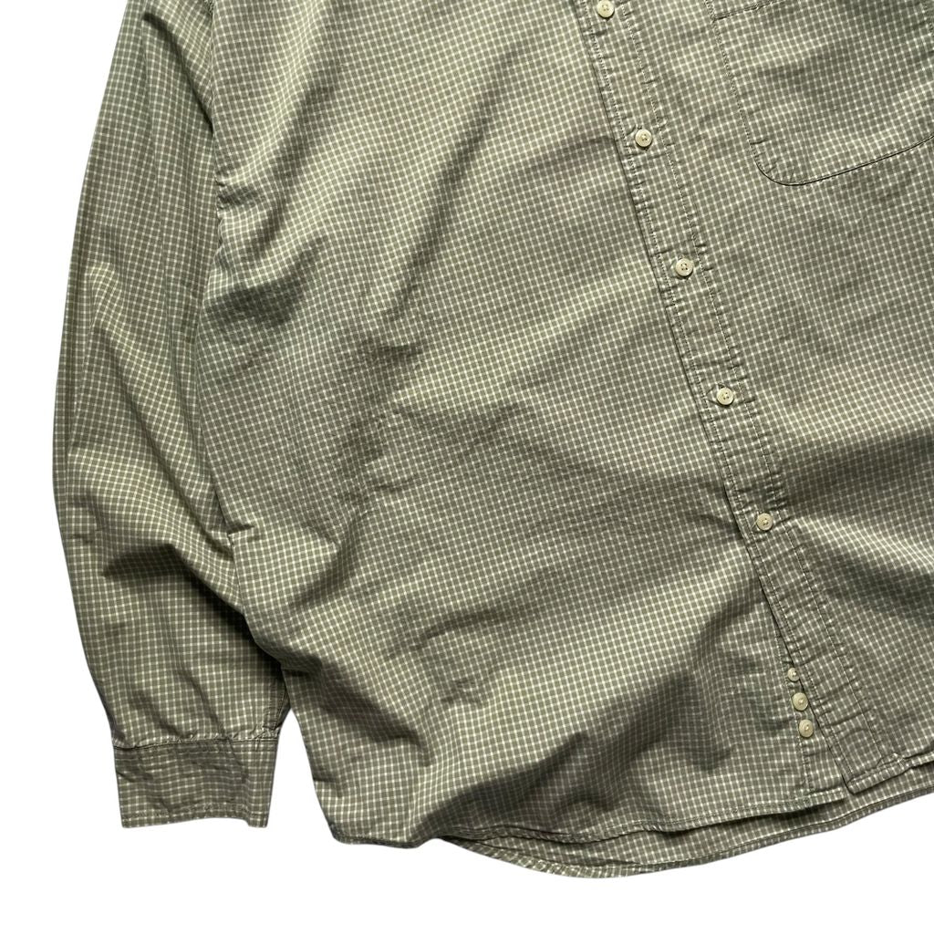 【USED】Eddie Bauer Check BD Shirt