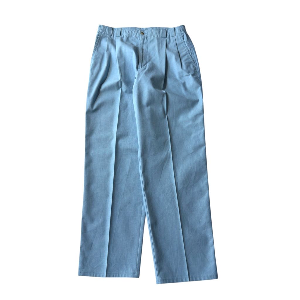 【USED】Haggar 2tuck Slacks Made in USA