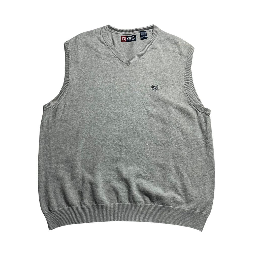 【USED】Chaps V-Neck Knit Vest