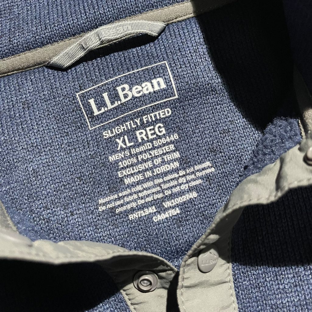L.L.Bean Snap Fleece Pull Over
