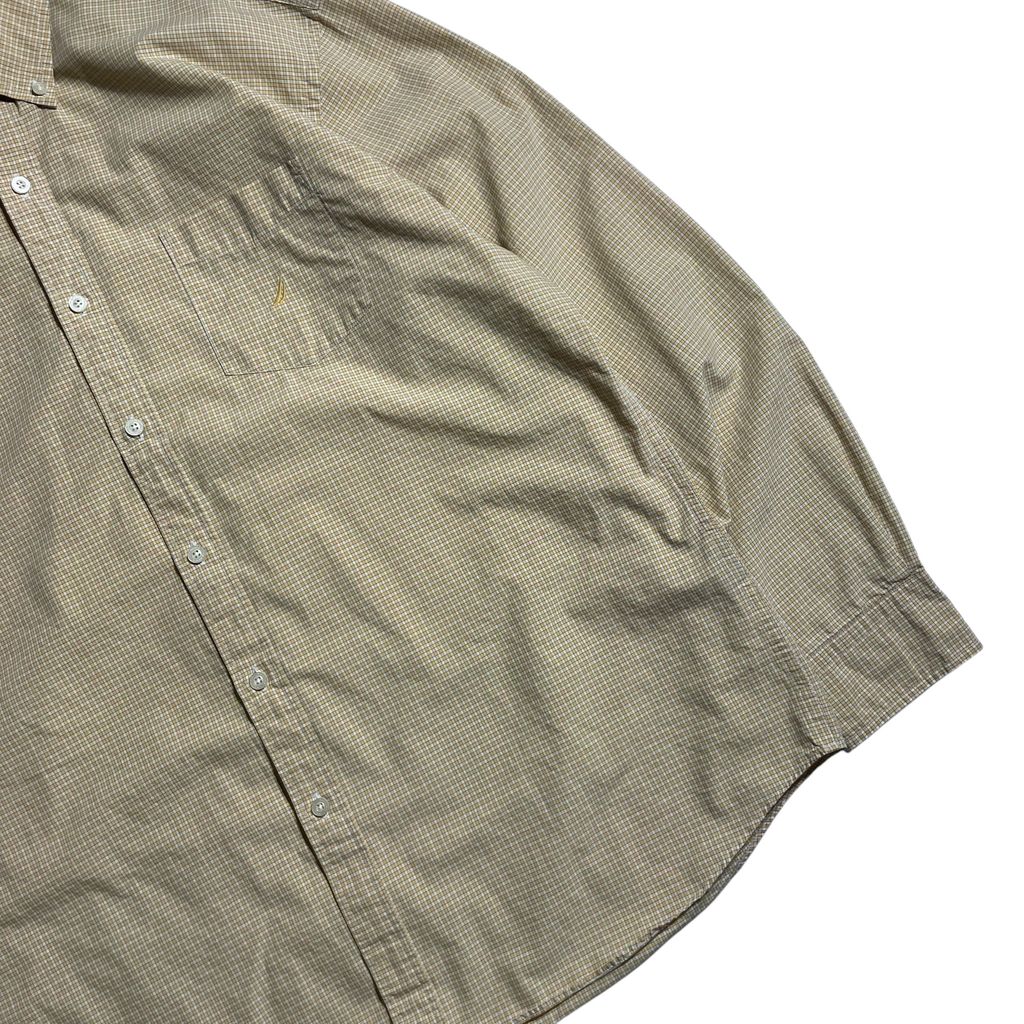 【USED】Nautica L/SL Check BD Shirt