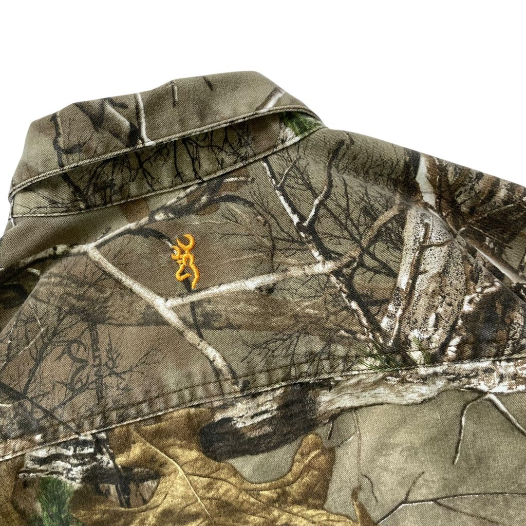 【USED】Browning Realtree Camo BD Shirt