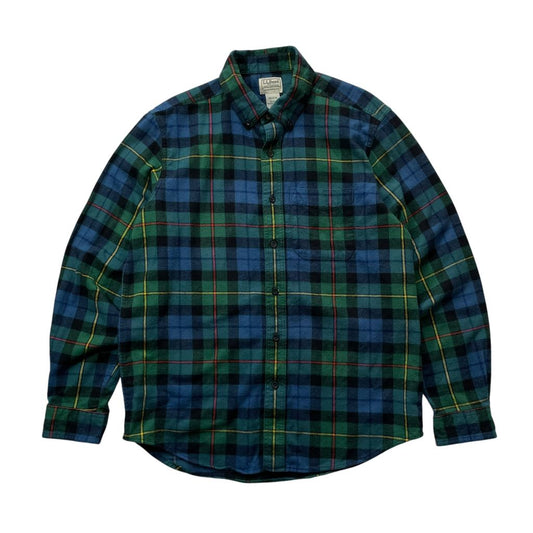 【USED】L.L. Bean Check BD Flannel Shirt
