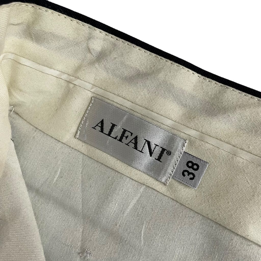 【USED】ALFANI 2tuck Wool Slacks