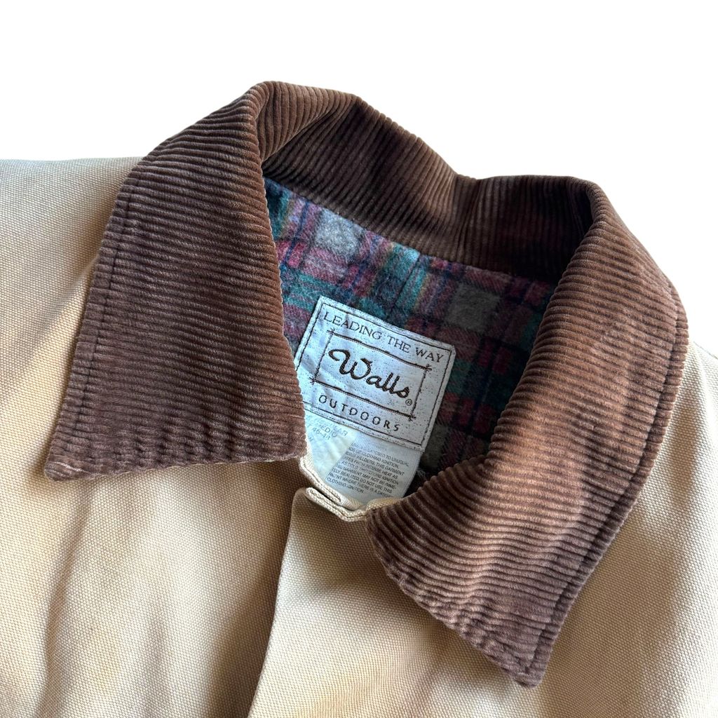 【USED】Walls Corduroy Collar Duck Jacket