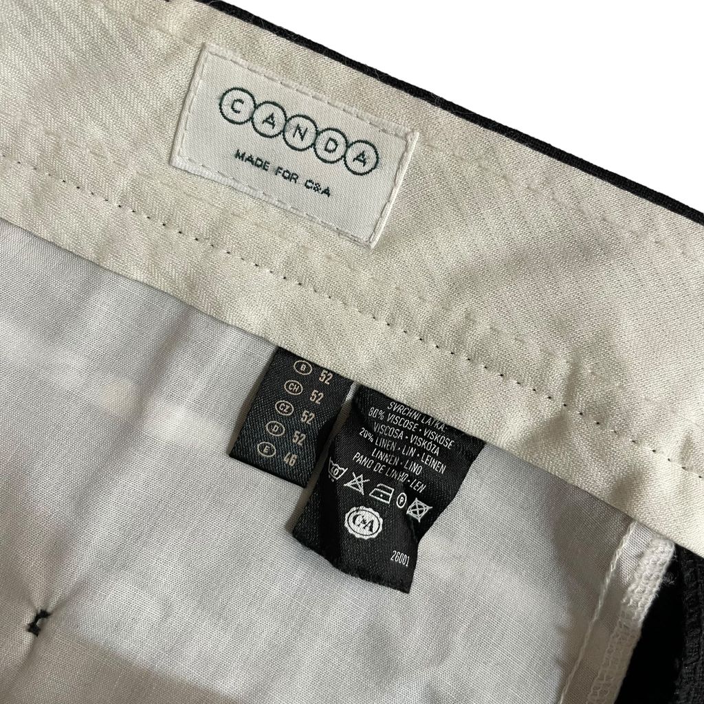 【USED】Canda 1tuck Wide Slacks
