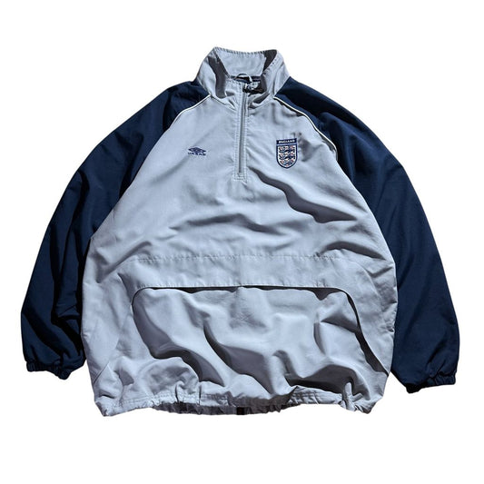 【USED】Umbro Pullover Nylon Jacket "England National Football Team"