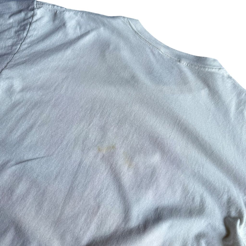 【USED】BAD BOY バッドボーイ Made in USA S/SL Tee 半袖Tシャツ 白 Lサイズ