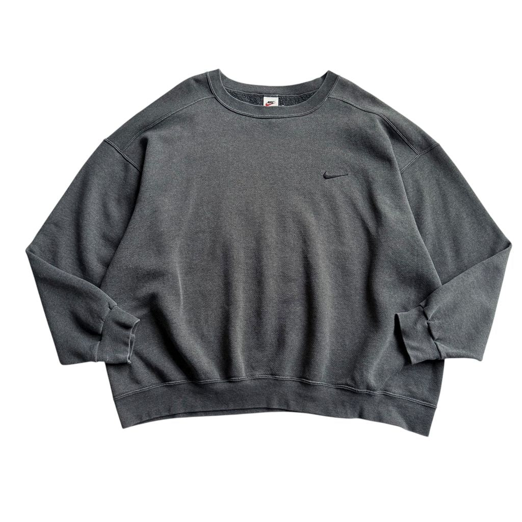 【USED】90s Nike Big Size Crew Sweat Shirt