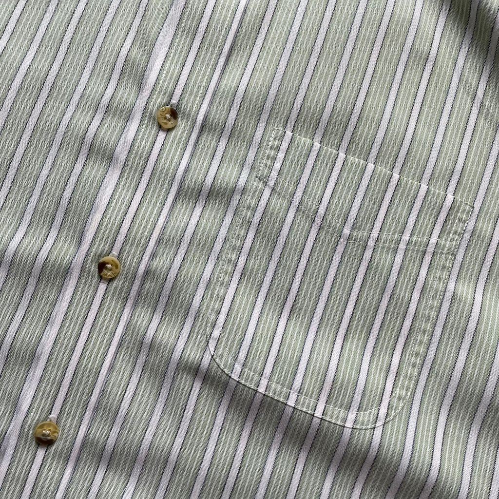 L.L. Bean Stripe BD S/SL Shirt