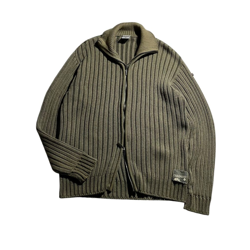 【USED】Columbia Full Zip Cotton Sweater