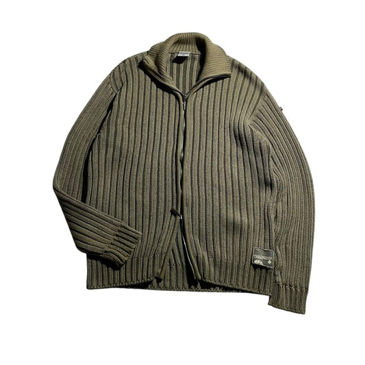【USED】Columbia Full Zip Cotton Sweater
