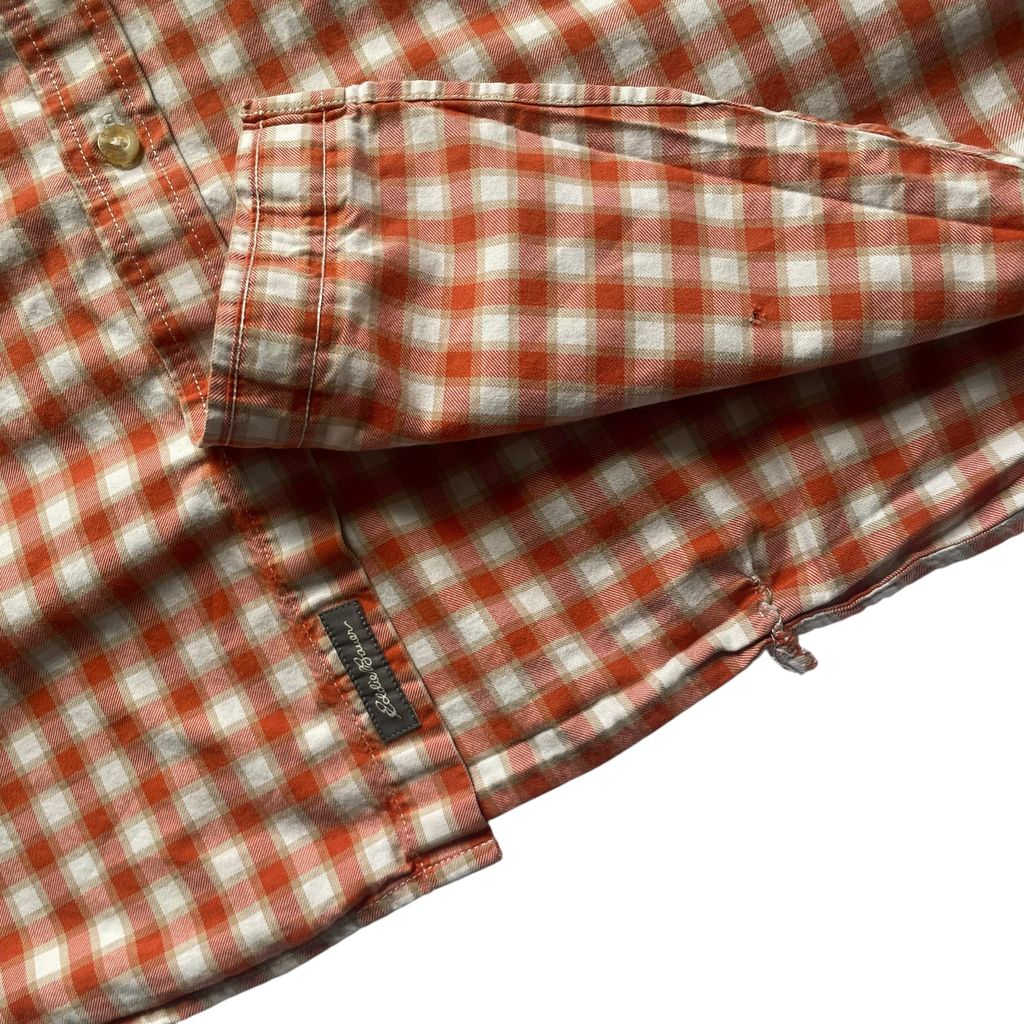 【USED】Eddie Bauer Check BD Shirt